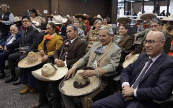 Acompaña diputado José Luis Figueroa toma de protesta del Consejo Directivo de la Peña Charra Nacional en Puebla
